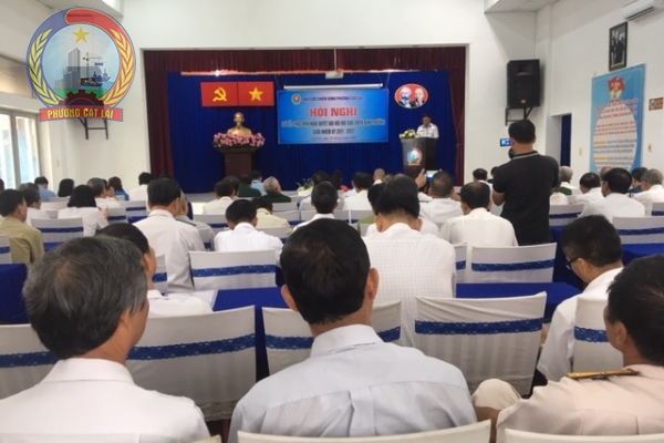 Hội Cựu chiến binh phường tổ chức sơ kết giữa nhiệm kỳ 2017 - 2022